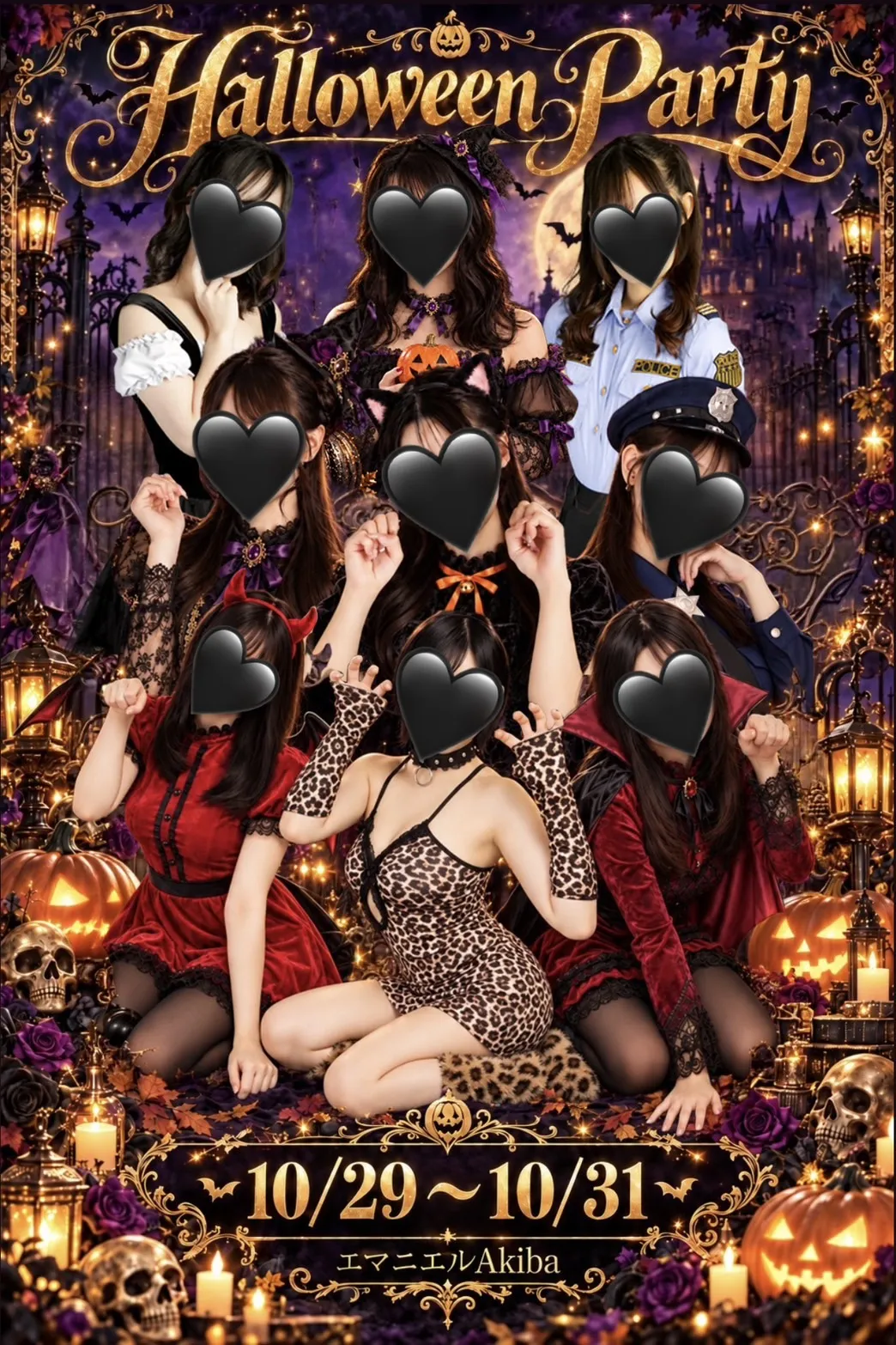 エロすぎる・・！☆SEXYハロウィンイベント☆10/29（木）～10/31（土）の3日間で大開催！！